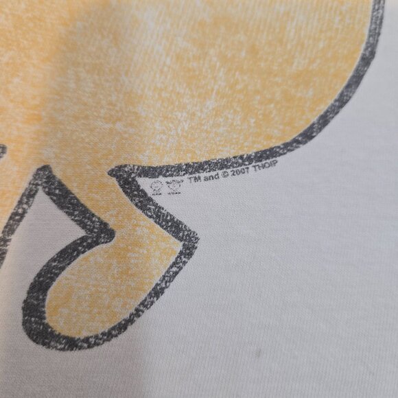 RARE Vintage MR. DIZZY 2007 Sun Faded White Cartoon T-Shirt Size X-Large U.S.A. - Picture 5 of 17